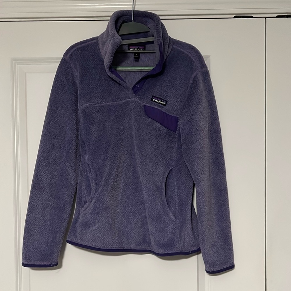 Patagonia Purple Fleece Pullover